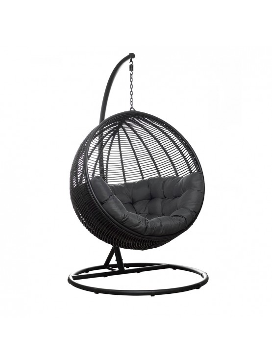 Cadeira de Suspensão/Baloiço Preto