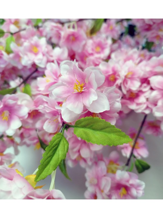 Árvore Amendoeira Rosa Artificial 200cm