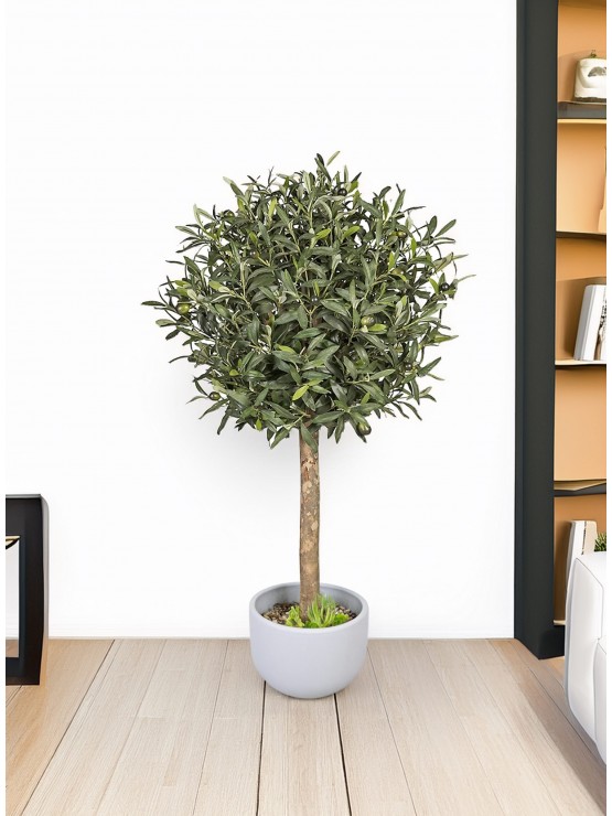 Oliveira Artificial com Tronco Natural 100cm