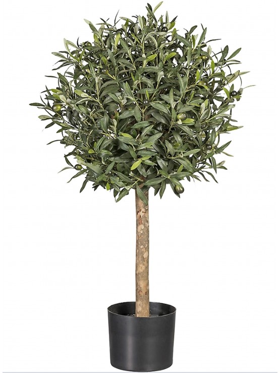 Oliveira Artificial com Tronco Natural 100cm