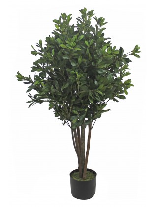 Árvore Pittosporum Artificial com Tronco Natural 120cm