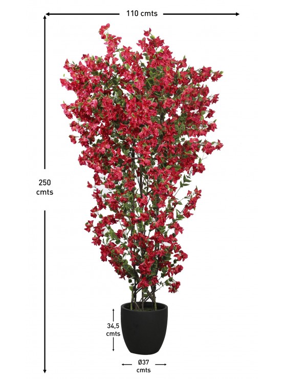 Árvore Buganvília Gigante Artificial 250cm