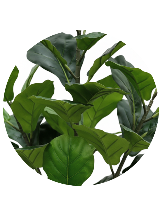 Árvore Ficus Lyrata Artificial Exterior 120cm