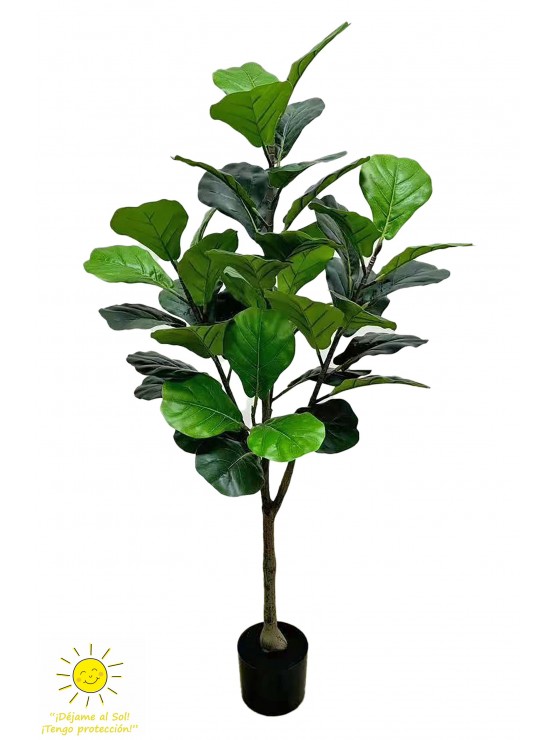 Árvore Ficus Lyrata Artificial Exterior 120cm