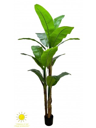 Árvore Bananeira Artificial Exterior 200cm