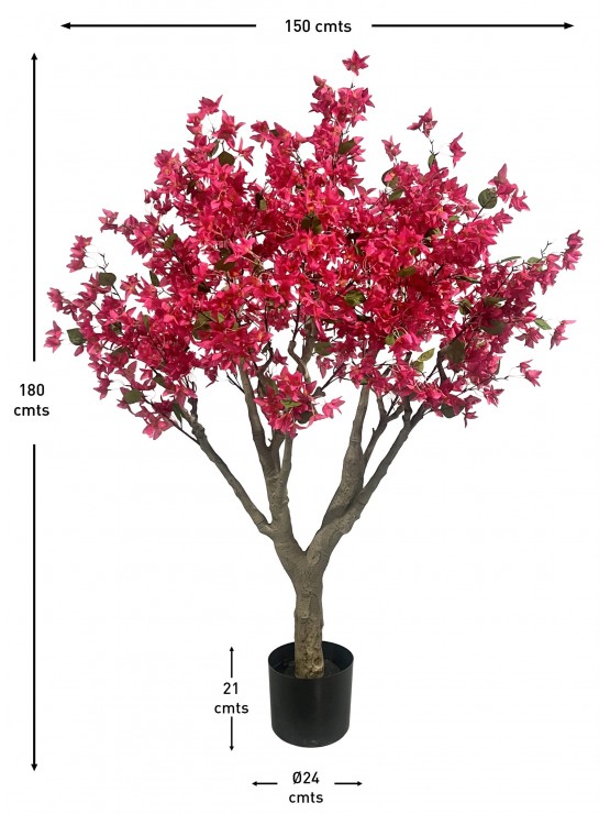 Árvore Buganvília Artificial 180cm