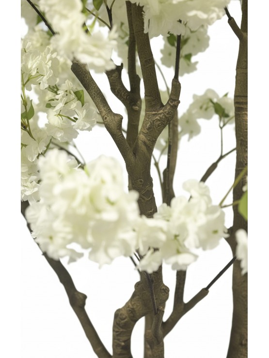 Árvore Amendoeira Branca Artificial 250cm