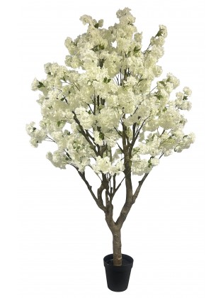 Árvore Amendoeira Branca Artificial 250cm
