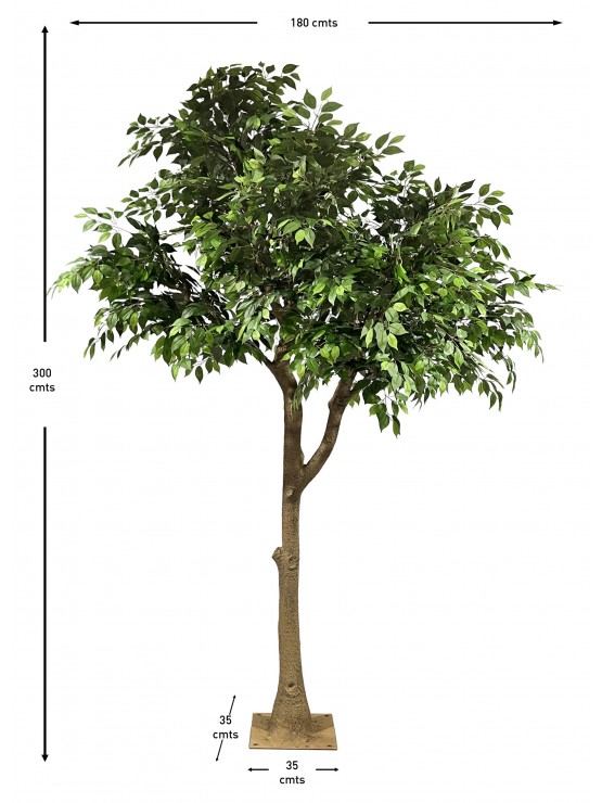 Árvore Ficus Artificial 300cm
