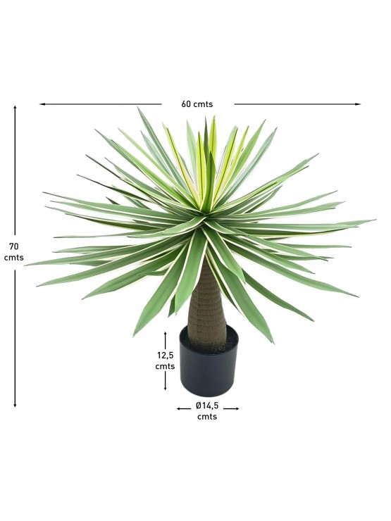 Planta Yucca Copa Artificial Exterior 70cm