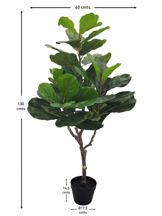 Árvore Ficus Lyrata Artificial 130cm