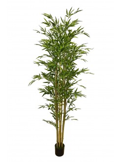 Árvore Bambu Artificial com Tronco Natural 230cm