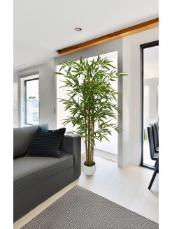 Árvore Bambu Artificial com Tronco Natural 160cm