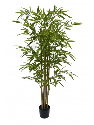 Árvore Bambu Artificial com Tronco Natural 160cm