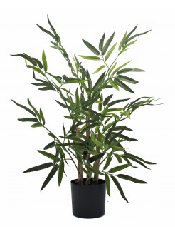 Árvore Bambu Artificial com Tronco Natural 65cm