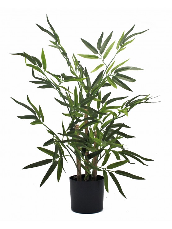 Árvore Bambu Artificial com Tronco Natural 65cm