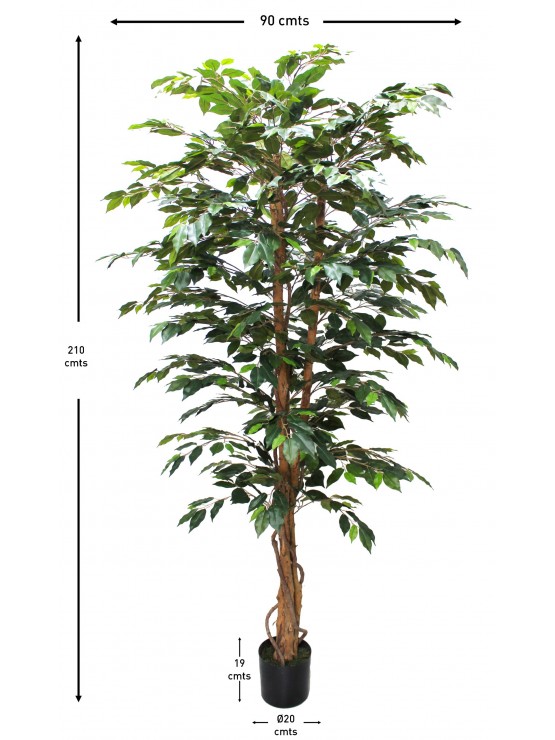 Árvore Ficus Artificial 210cm