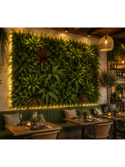 Jardim Vertical Feto Tropical 100x100cm