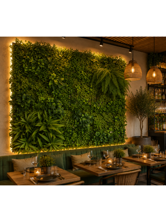 Jardim Vertical Tropical 100x100cm