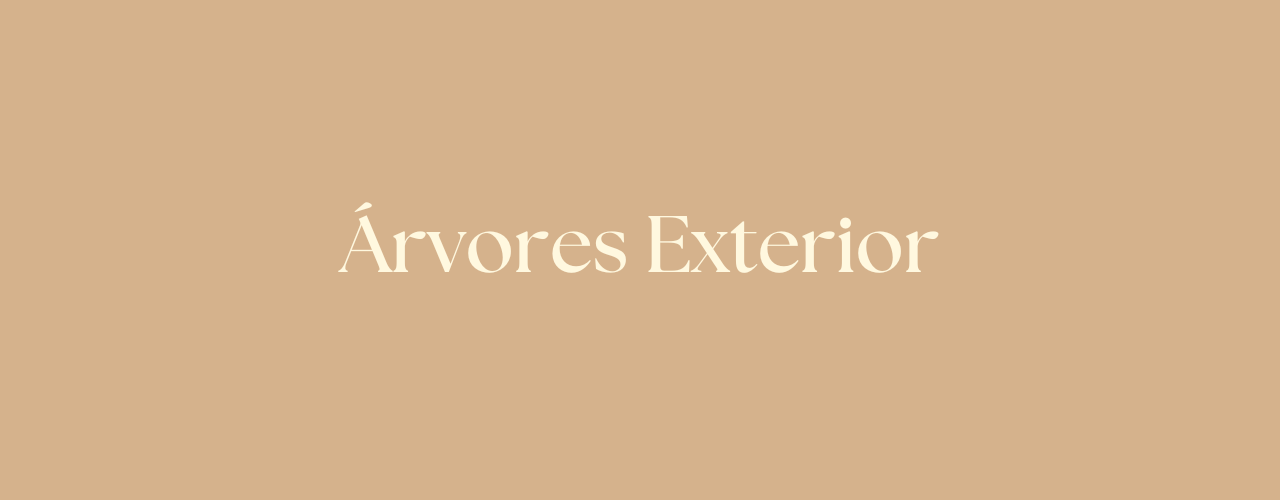 Árvores de Exterior