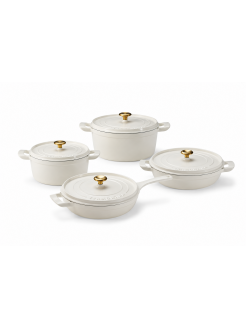 Conjunto 4 Peças Tramontina Ferro Fundido Café Com Leite