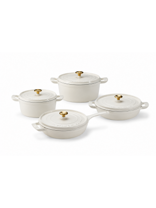Conjunto 4 Peças Tramontina Ferro Fundido Café Com Leite