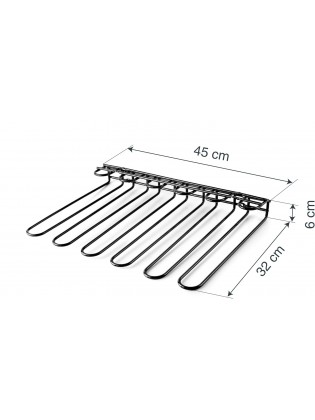 Suporte 20 Copos Preto