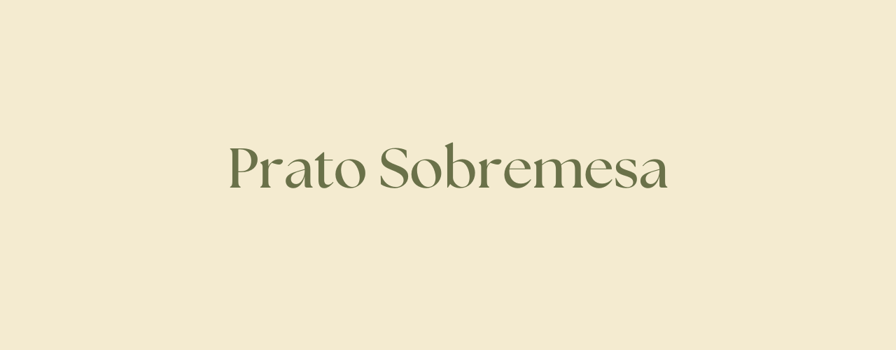 Prato Sobremesa