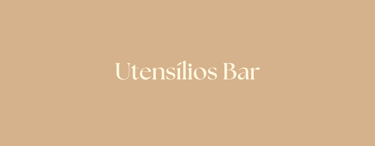 Utensílios Bar