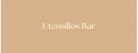 Utensílios Bar