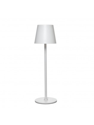 Candeeiro de Mesa Alto Branco