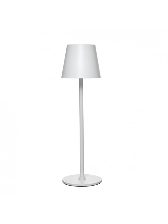 Candeeiro de Mesa Alto Branco