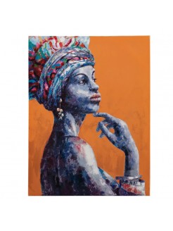 Quadro Africana 75x100cm