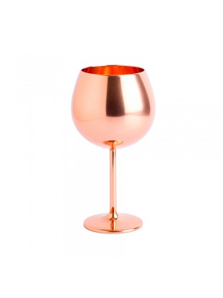 Copo Gin Inox Cobre 500ml Caixa 6 Unidades