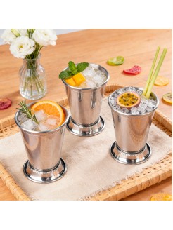 Copo Inox Julep Preto 350ml Caixa 6 Unidades