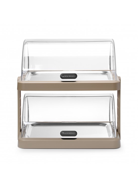 Expositor Uniq Bege Roll top - 2 Andares