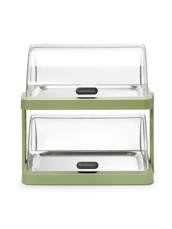 Expositor Uniq Verde Roll top - 2 Andares