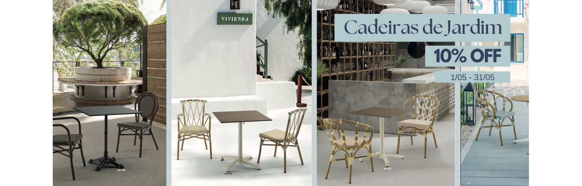 Cadeiras Jardim 2