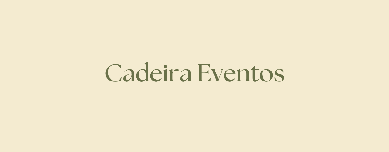 Cadeiras Eventos