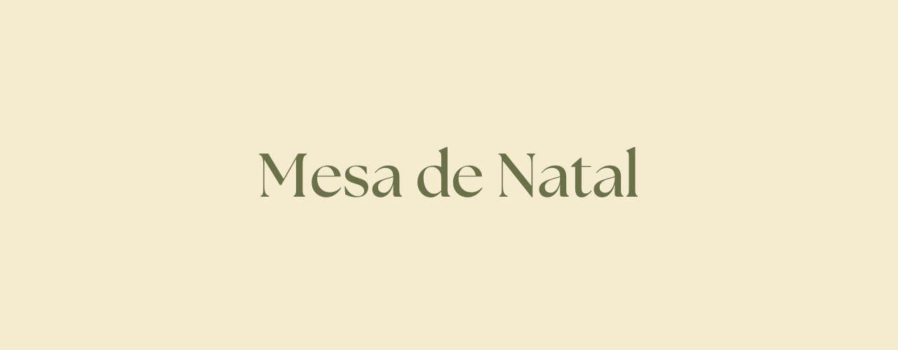 Mesa de Natal