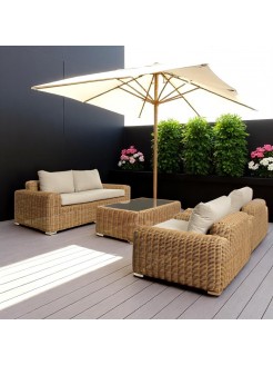 Conjunto Jardim 4 Peças Alumínio 2