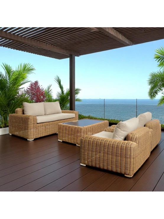 Conjunto Jardim 4 Peças Alumínio 2