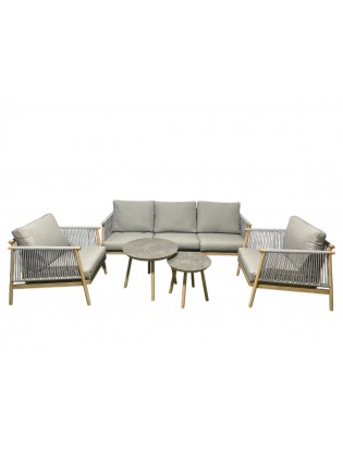 Conjunto Jardim 5 Peças Alumínio