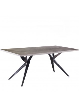 Mesa em Madeira e Metal