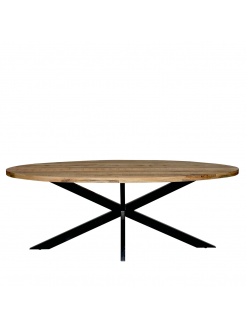 Mesa jantar oval 210cm spider leg