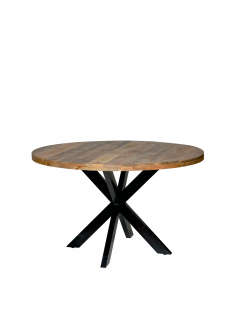Mesa jantar redonda 130cm spider leg
