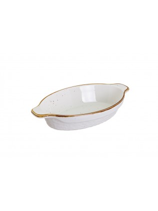 CANELA Frigideira Oval com Asas Porcelana