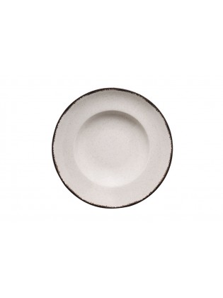 PEARL Prato Pasta Porcelana Bege 28cm