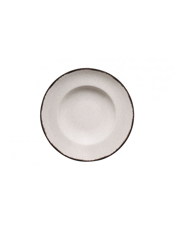 PEARL Prato Pasta Porcelana Bege 28cm