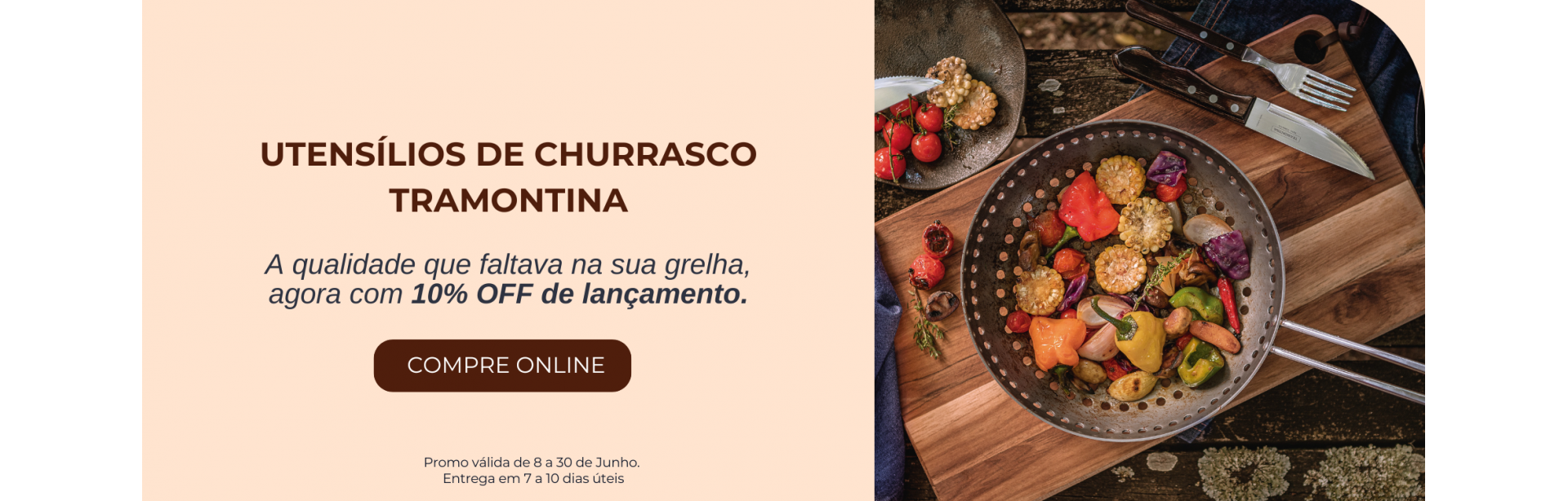 Utensílios Churrasco Tramontina